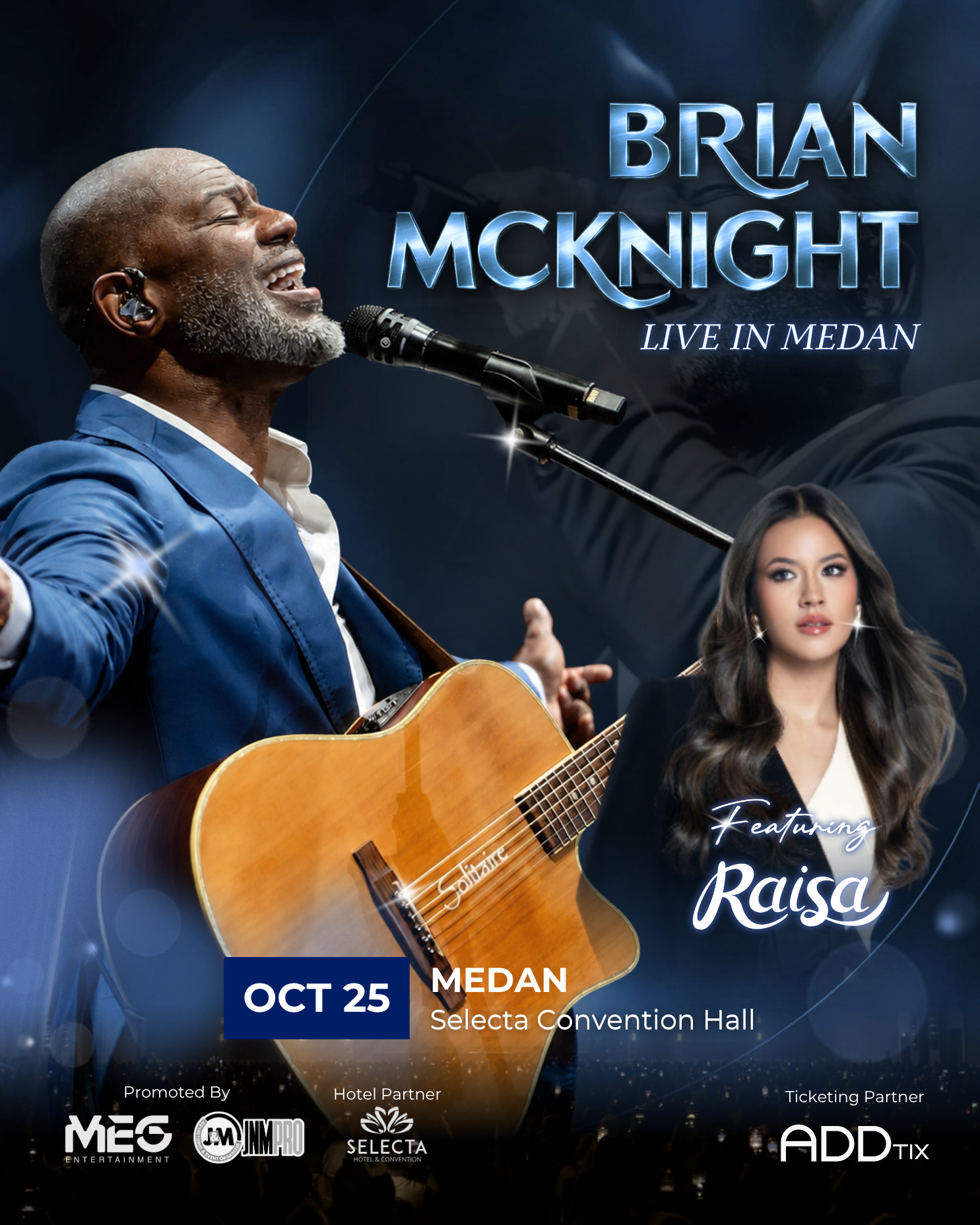 Flyer Live Concert Medan